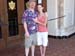 Barb and Jim outside the entry to the historic Casino.