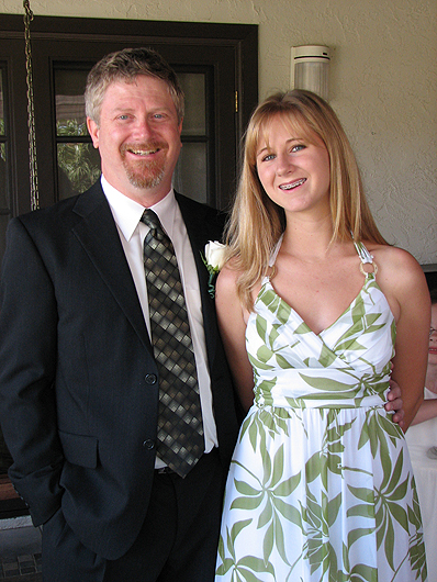Jim and his daughter Larissa.