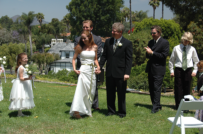 The newlyweds!
