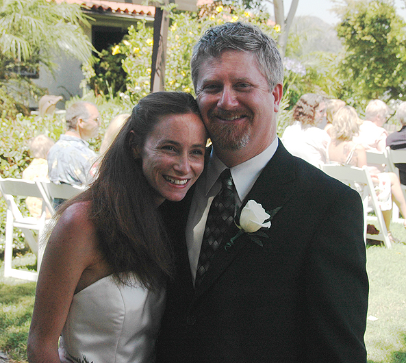 The happy couple.