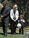 The best man (Uncle Jeff), Christopher and Connor.