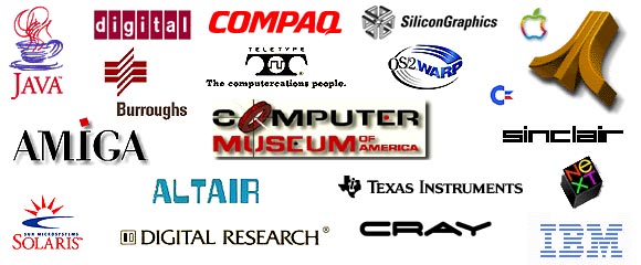 A computer history collage